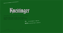 Desktop Screenshot of kneitinger.de