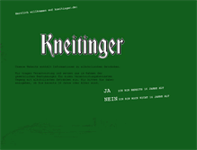 Tablet Screenshot of kneitinger.de